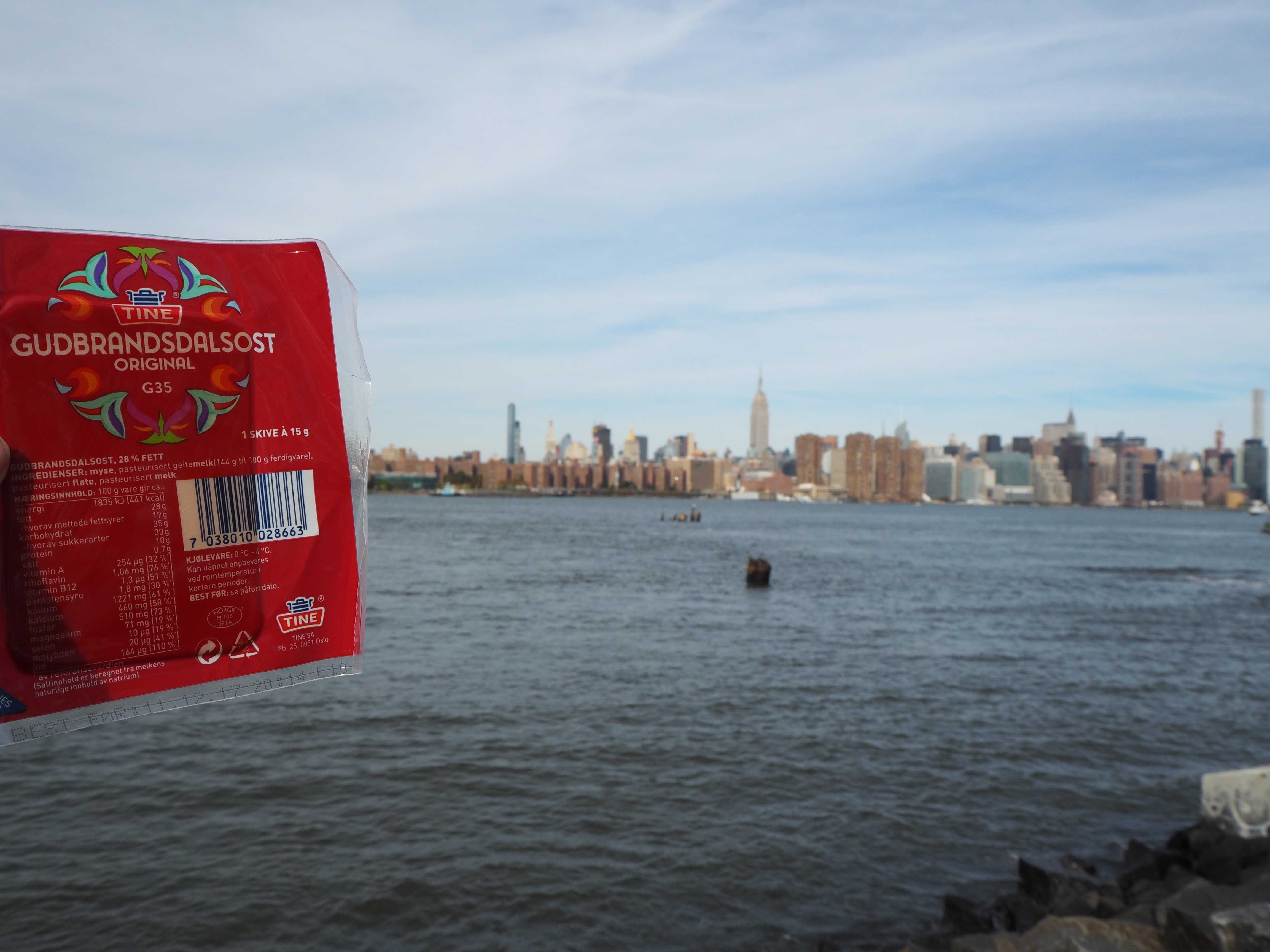 Brunost and the New York Skyline