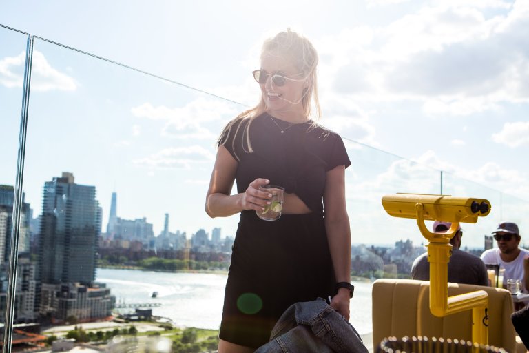 Mette Presthagen at Rooftop in Brooklyn