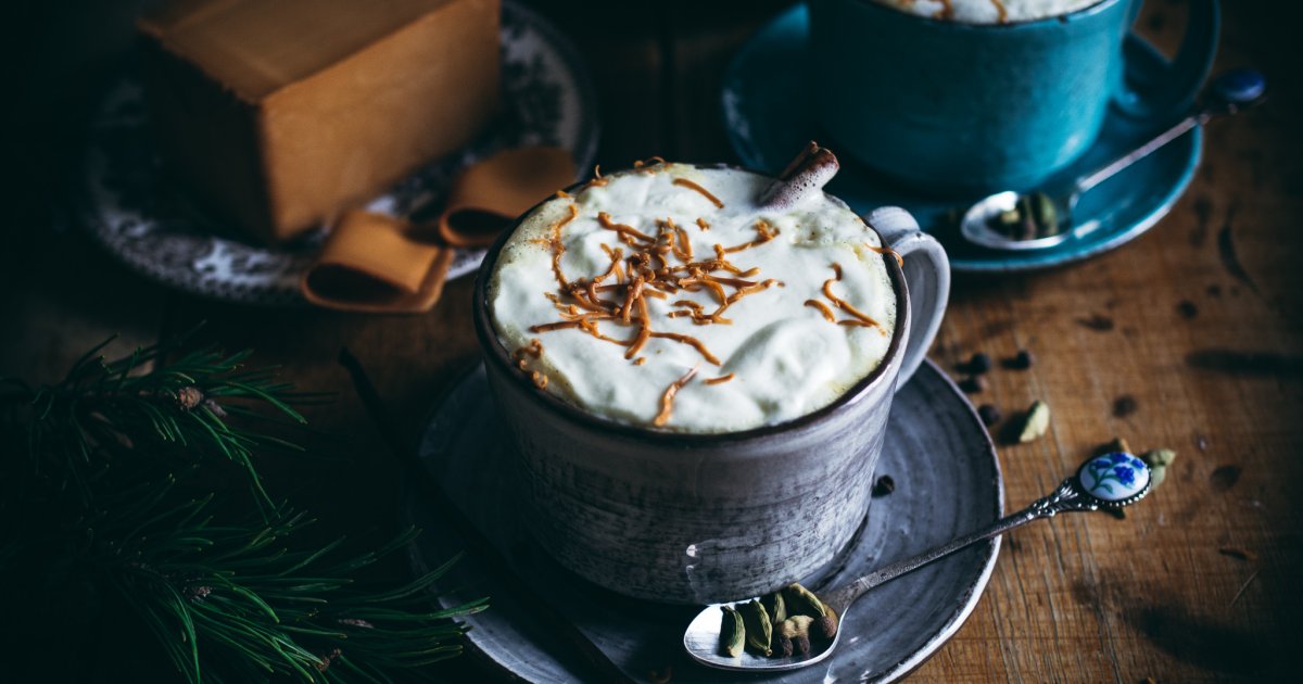 Creamy Spiced Brunost Latte - UK