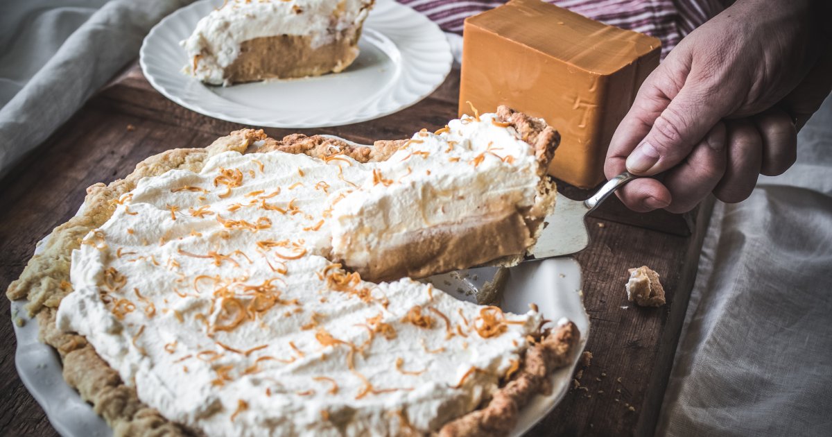 Brunost Cream Pie - USA